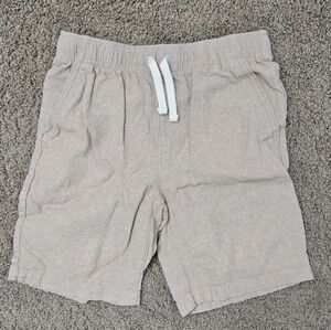 Old Navy Boys Khaki Linen Shorts